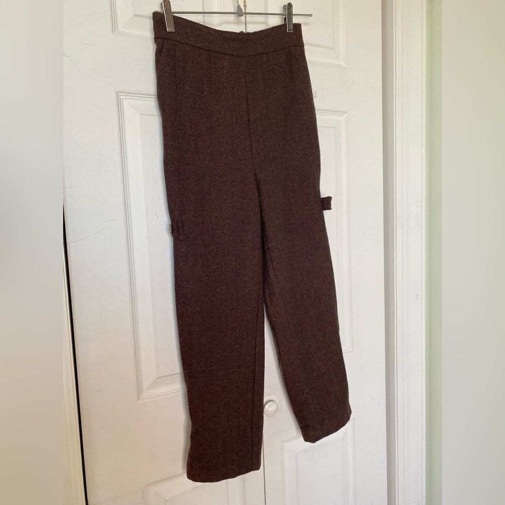 NWT 1970s Reconstructed Kerry Phelan Designs Wool Pants